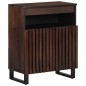 vidaXL Sideboard Braun 60x34x75 cm Massivholz Mango vidaXL Sideboard Braun 60x34x75 cm Massivholz Mango