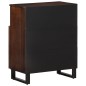 vidaXL Sideboard Braun 60x34x75 cm Massivholz Mango vidaXL Sideboard Braun 60x34x75 cm Massivholz Mango