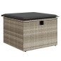 vidaXL 8-tlg. Garten-Sofagarnitur mit Kissen Hellgrau Poly Rattan vidaXL 8-tlg. Garten-Sofagarnitur mit Kissen Hellgrau Poly Rattan