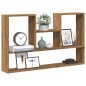 vidaXL Wandregal Artisan-Eiche 99x15x60 cm Holzwerkstoff vidaXL Wandregal Artisan-Eiche 99x15x60 cm Holzwerkstoff