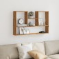 vidaXL Wandregal Artisan-Eiche 99x15x60 cm Holzwerkstoff vidaXL Wandregal Artisan-Eiche 99x15x60 cm Holzwerkstoff