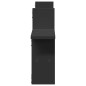 vidaXL Wandregale 2 Stk. Schwarz 38x12x38 cm Holzwerkstoff vidaXL Wandregale 2 Stk. Schwarz 38x12x38 cm Holzwerkstoff
