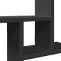vidaXL Wandregale 2 Stk. Schwarz 38x12x38 cm Holzwerkstoff vidaXL Wandregale 2 Stk. Schwarz 38x12x38 cm Holzwerkstoff