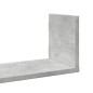 vidaXL Wandregale 3 Stk. Betongrau 58x18x18 cm Holzwerkstoff vidaXL Wandregale 3 Stk. Betongrau 58x18x18 cm Holzwerkstoff