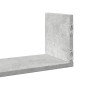 vidaXL Wandregale 3 Stk. Betongrau 58x18x18 cm Holzwerkstoff vidaXL Wandregale 3 Stk. Betongrau 58x18x18 cm Holzwerkstoff