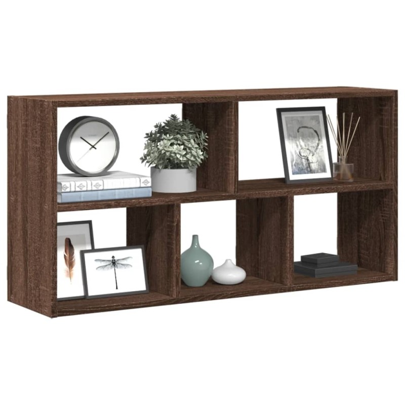 vidaXL Wandregal Braun Eichen-Optik 100x25x50 cm Holzwerkstoff vidaXL Wandregal Braun Eichen-Optik 100x25x50 cm Holzwerkstoff