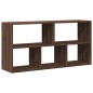 vidaXL Wandregal Braun Eichen-Optik 100x25x50 cm Holzwerkstoff vidaXL Wandregal Braun Eichen-Optik 100x25x50 cm Holzwerkstoff