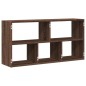 vidaXL Wandregal Braun Eichen-Optik 100x25x50 cm Holzwerkstoff vidaXL Wandregal Braun Eichen-Optik 100x25x50 cm Holzwerkstoff