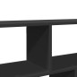 vidaXL Wandregal Schwarz 100x25x50 cm Holzwerkstoff vidaXL Wandregal Schwarz 100x25x50 cm Holzwerkstoff