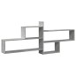 vidaXL Wandregal Betongrau 167,5x18x68 cm Holzwerkstoff vidaXL Wandregal Betongrau 167,5x18x68 cm Holzwerkstoff