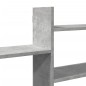 vidaXL Wandregal Betongrau 167,5x18x68 cm Holzwerkstoff vidaXL Wandregal Betongrau 167,5x18x68 cm Holzwerkstoff