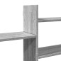 vidaXL Wandregal Grau Sonoma 167,5x18x68 cm Holzwerkstoff vidaXL Wandregal Grau Sonoma 167,5x18x68 cm Holzwerkstoff