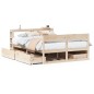 vidaXL Massivholzbett ohne Matratze 120x190 cm Kiefernholz vidaXL Massivholzbett ohne Matratze 120x190 cm Kiefernholz