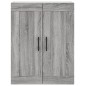 Highboard Grau Sonoma 69,5x34x180 cm Holzwerkstoff Highboard Grau Sonoma 69,5x34x180 cm Holzwerkstoff