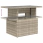vidaXL 7-tlg. Garten-Sofagarnitur mit Kissen Hellgrau Poly Rattan vidaXL 7-tlg. Garten-Sofagarnitur mit Kissen Hellgrau Poly Rattan