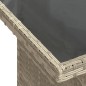 vidaXL 9-tlg. Garten-Sofagarnitur mit Kissen Hellgrau Poly Rattan vidaXL 9-tlg. Garten-Sofagarnitur mit Kissen Hellgrau Poly Rattan