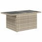 vidaXL 7-tlg. Garten-Sofagarnitur mit Kissen Hellgrau Poly Rattan vidaXL 7-tlg. Garten-Sofagarnitur mit Kissen Hellgrau Poly Rattan
