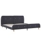vidaXL Bettgestell Dunkelgrau Stoff 180x200 cm vidaXL Bettgestell Dunkelgrau Stoff 180x200 cm