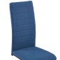 vidaXL Freischwinger 4 Stk. Blau Stoff vidaXL Freischwinger 4 Stk. Blau Stoff