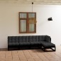 5-tlg. Garten-Lounge-Set mit Kissen Massivholz Kiefer 5-tlg. Garten-Lounge-Set mit Kissen Massivholz Kiefer