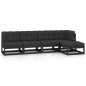 5-tlg. Garten-Lounge-Set mit Kissen Massivholz Kiefer 5-tlg. Garten-Lounge-Set mit Kissen Massivholz Kiefer