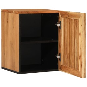 vidaXL Bad-Wandschrank 38x34x48 cm Massivholz Akazie