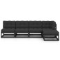 5-tlg. Garten-Lounge-Set mit Kissen Massivholz Kiefer 5-tlg. Garten-Lounge-Set mit Kissen Massivholz Kiefer