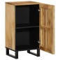 vidaXL Sideboard 40x34x75 cm Raues Massives Mangoholz vidaXL Sideboard 40x34x75 cm Raues Massives Mangoholz