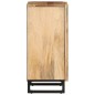 vidaXL Sideboard 40x34x75 cm Raues Massives Mangoholz vidaXL Sideboard 40x34x75 cm Raues Massives Mangoholz
