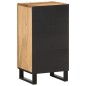vidaXL Sideboard 40x34x75 cm Raues Massives Mangoholz vidaXL Sideboard 40x34x75 cm Raues Massives Mangoholz