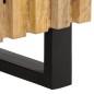 vidaXL Sideboard 40x34x75 cm Raues Massives Mangoholz vidaXL Sideboard 40x34x75 cm Raues Massives Mangoholz