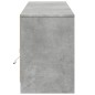 vidaXL TV-Schrank mit LED-Beleuchtung Betongrau 180x34x50 cm vidaXL TV-Schrank mit LED-Beleuchtung Betongrau 180x34x50 cm