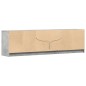 vidaXL TV-Schrank mit LED-Beleuchtung Betongrau 180x34x50 cm vidaXL TV-Schrank mit LED-Beleuchtung Betongrau 180x34x50 cm