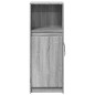 vidaXL LED-Sideboard Grau Sonoma 38x34x100 cm Holzwerkstoff vidaXL LED-Sideboard Grau Sonoma 38x34x100 cm Holzwerkstoff