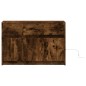 vidaXL TV-Schrank mit LED-Beleuchtung Räuchereiche 91x34x61 cm vidaXL TV-Schrank mit LED-Beleuchtung Räuchereiche 91x34x61 cm