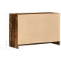 vidaXL TV-Schrank mit LED-Beleuchtung Räuchereiche 91x34x61 cm vidaXL TV-Schrank mit LED-Beleuchtung Räuchereiche 91x34x61 cm