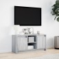 vidaXL TV-Schrank mit LED-Beleuchtung Grau Sonoma 100x34x50 cm vidaXL TV-Schrank mit LED-Beleuchtung Grau Sonoma 100x34x50 cm