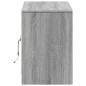 vidaXL TV-Schrank mit LED-Beleuchtung Grau Sonoma 100x34x50 cm vidaXL TV-Schrank mit LED-Beleuchtung Grau Sonoma 100x34x50 cm