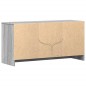 vidaXL TV-Schrank mit LED-Beleuchtung Grau Sonoma 100x34x50 cm vidaXL TV-Schrank mit LED-Beleuchtung Grau Sonoma 100x34x50 cm