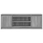 vidaXL TV-Schrank mit LED-Beleuchtung Grau Sonoma 139,5x34x50 cm vidaXL TV-Schrank mit LED-Beleuchtung Grau Sonoma 139,5x34x50 cm