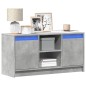 vidaXL TV-Schrank mit LED-Beleuchtung Betongrau 100x34x50 cm vidaXL TV-Schrank mit LED-Beleuchtung Betongrau 100x34x50 cm