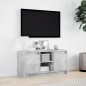 vidaXL TV-Schrank mit LED-Beleuchtung Betongrau 100x34x50 cm vidaXL TV-Schrank mit LED-Beleuchtung Betongrau 100x34x50 cm