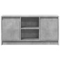 vidaXL TV-Schrank mit LED-Beleuchtung Betongrau 100x34x50 cm vidaXL TV-Schrank mit LED-Beleuchtung Betongrau 100x34x50 cm