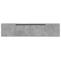 vidaXL TV-Wandschrank mit LED-Beleuchtung Betongrau 180x31x39,5 cm vidaXL TV-Wandschrank mit LED-Beleuchtung Betongrau 180x31x39,5 cm