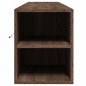 vidaXL TV-Wandschrank mit LED-Beleuchtung Braun Eiche 180x31x39,5 cm vidaXL TV-Wandschrank mit LED-Beleuchtung Braun Eiche 180x31x39,5 cm