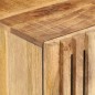 vidaXL TV-Schrank 80x34x46 cm Raues Massivholz Mango vidaXL TV-Schrank 80x34x46 cm Raues Massivholz Mango