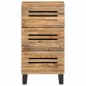vidaXL Sideboard 40x34x75 cm Raues Massives Mangoholz vidaXL Sideboard 40x34x75 cm Raues Massives Mangoholz