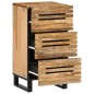 vidaXL Sideboard 40x34x75 cm Raues Massives Mangoholz vidaXL Sideboard 40x34x75 cm Raues Massives Mangoholz