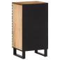 vidaXL Sideboard 40x34x75 cm Raues Massives Mangoholz vidaXL Sideboard 40x34x75 cm Raues Massives Mangoholz