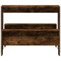vidaXL 3-tlg. Esstisch und Bank Set Räuchereiche Holzwerkstoff vidaXL 3-tlg. Esstisch und Bank Set Räuchereiche Holzwerkstoff